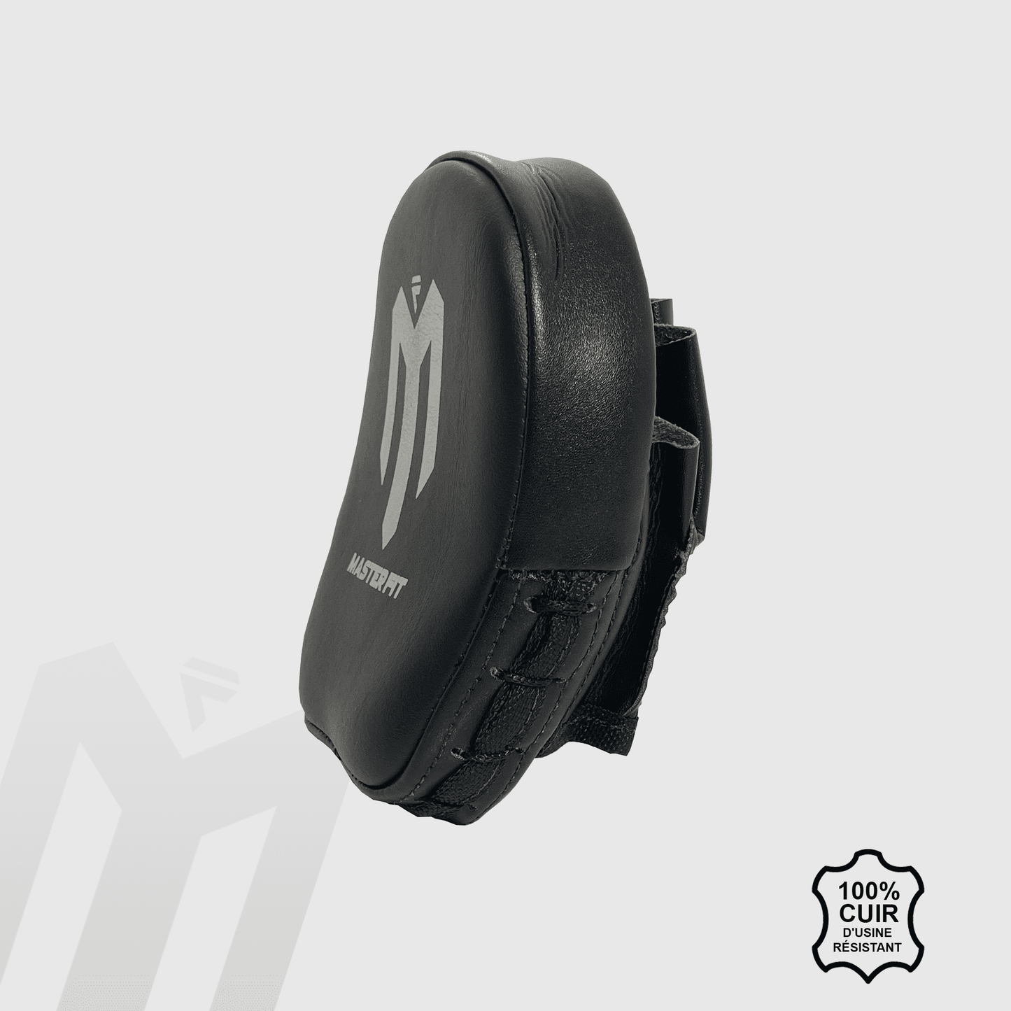 Mini pattes d'ours vitesse Paire Cuir Micro Fibre Noir