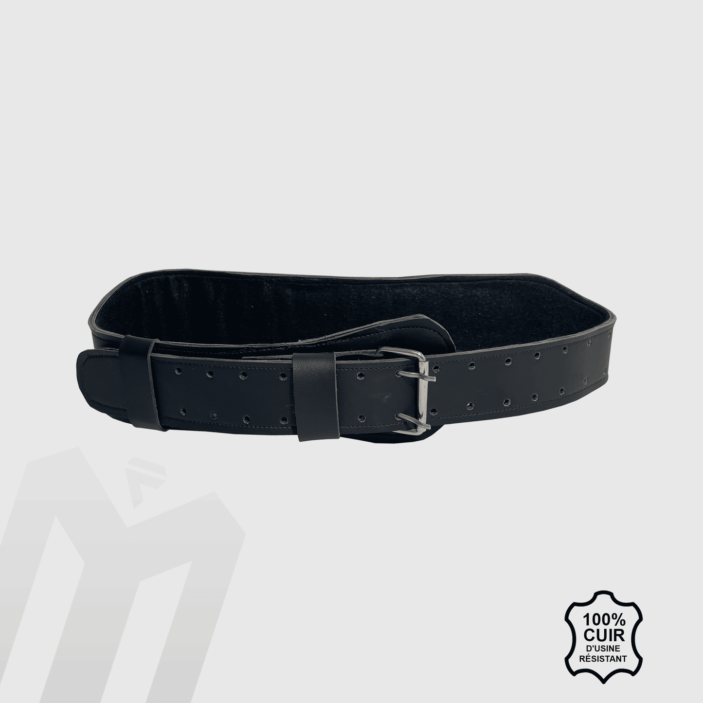 Ceinture Fitness Musculation en Cuir