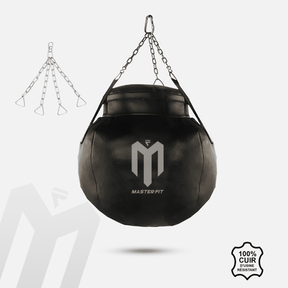 Sac Ballon boxe uppercut cuir