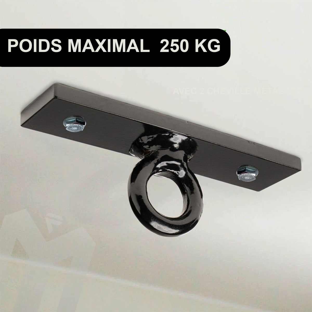 Support de plafond en métal pour sacs de frappe