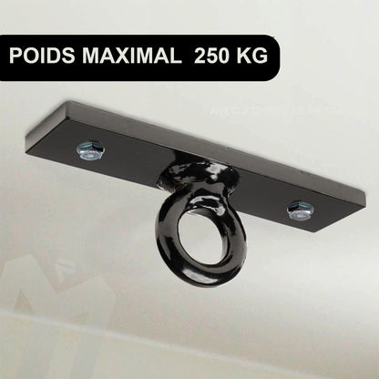 Support de plafond en métal pour sacs de frappe