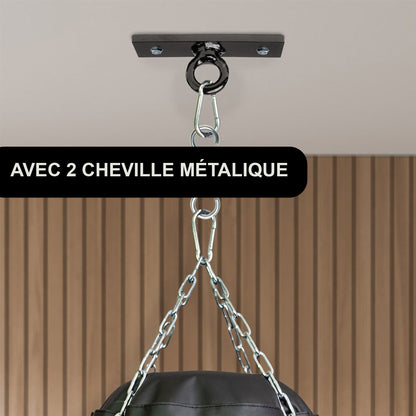 Support de plafond en métal pour sacs de frappe